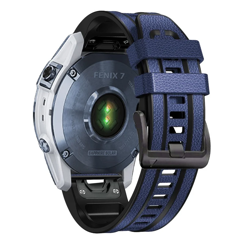 Super cool Universell Kunstleder und Silikon / TPU armband