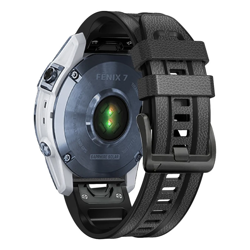 Super cool Universell Kunstleder und Silikon / TPU armband