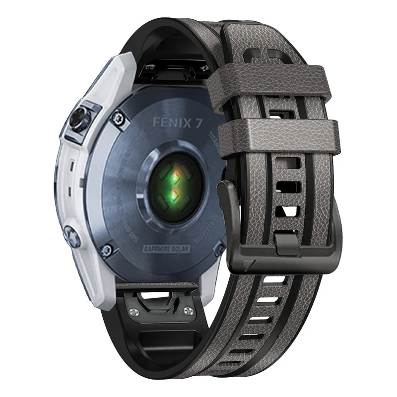 Super cool Universell Kunstleder und Silikon / TPU armband