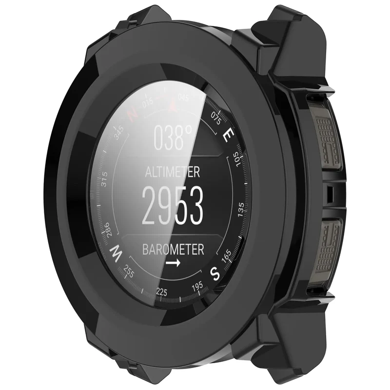 Garmin Instinct 3 - 45mm PC Case mit Glas (Schwarz)