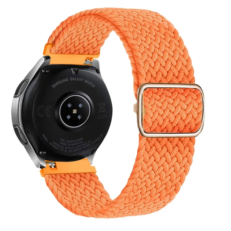 Oppo Watch S Verstellbar-Geflochtenes Armband (Orange)