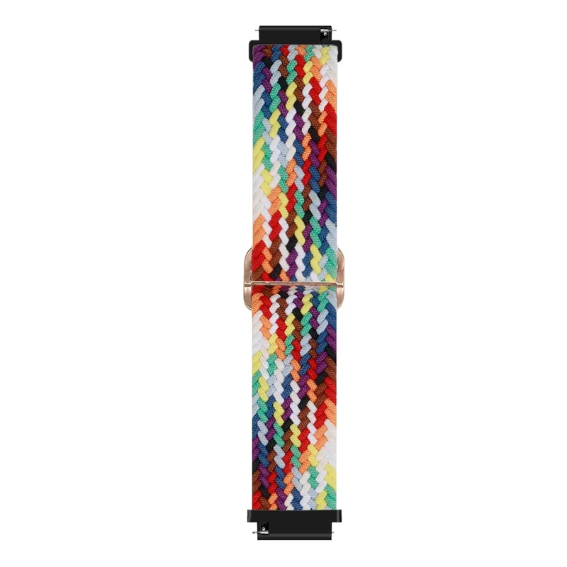 Oppo Watch S Verstellbar-Geflochtenes Armband (Farbenfroh)