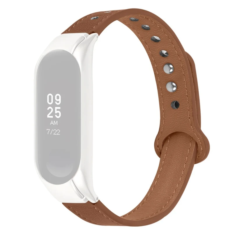 Super stylisch Xiaomi Mi Band 7 Echtes Leder armband