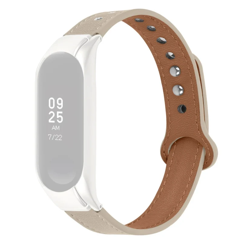 Super stylisch Xiaomi Mi Band 7 Echtes Leder armband