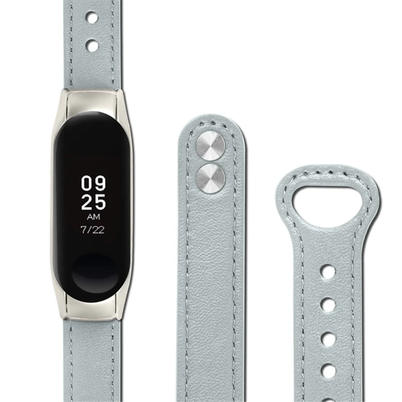 Xiaomi Mi Smart Band 4 / Xiaomi Mi Band 3 Echtes Leder armband