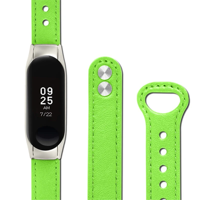 Xiaomi Mi Smart Band 4 / Xiaomi Mi Band 3 Echtes Leder armband