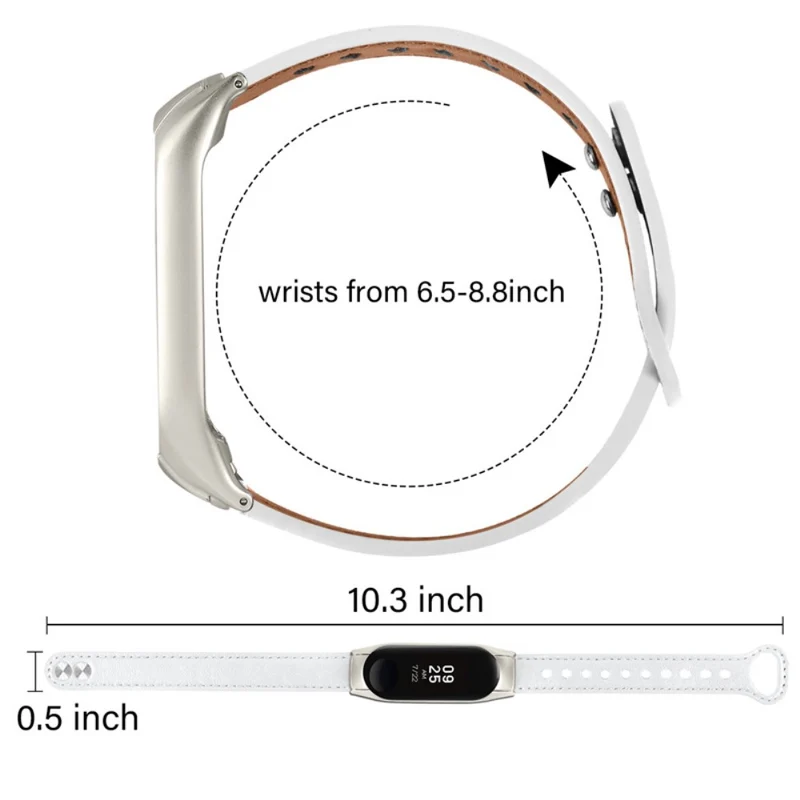 Xiaomi Mi Smart Band 6 / Xiaomi Mi Band 5 Echtes Leder armband