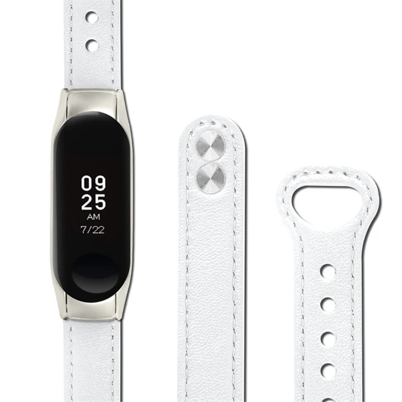Xiaomi Mi Smart Band 4 / Xiaomi Mi Band 3 Echtes Leder armband
