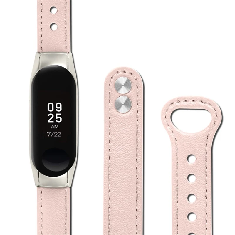 Xiaomi Mi Smart Band 4 / Xiaomi Mi Band 3 Echtes Leder armband