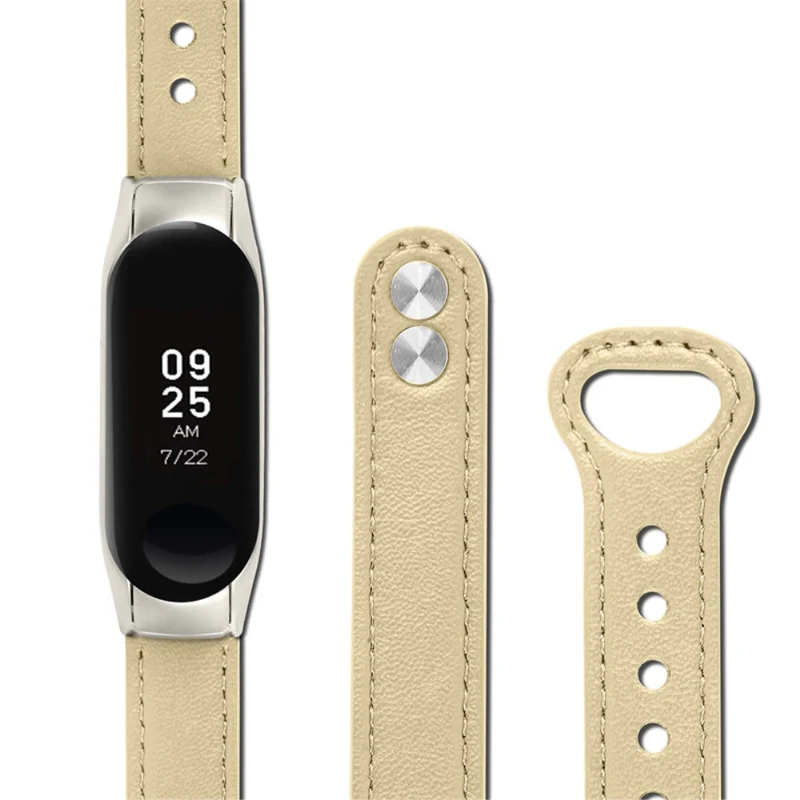 Wirklich schön Xiaomi Mi Band 7 Echtes Leder armband