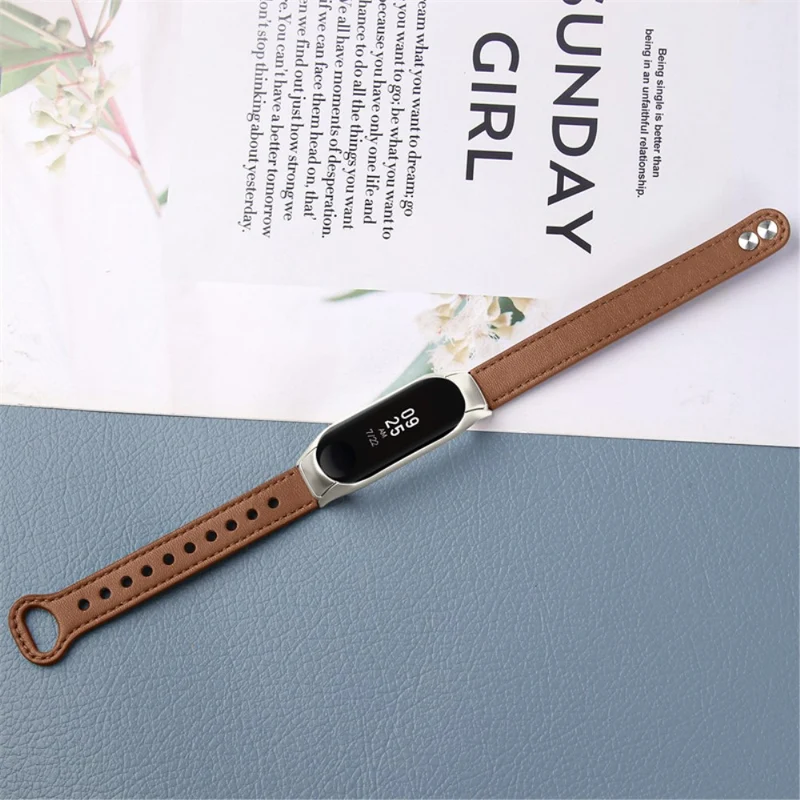 Wirklich schön Xiaomi Mi Band 7 Echtes Leder armband