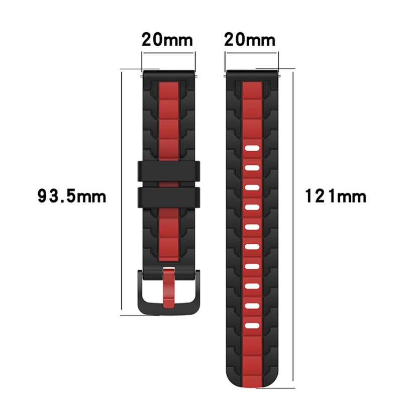 Mega haltbar Universell Samsung Silikon / TPU armband