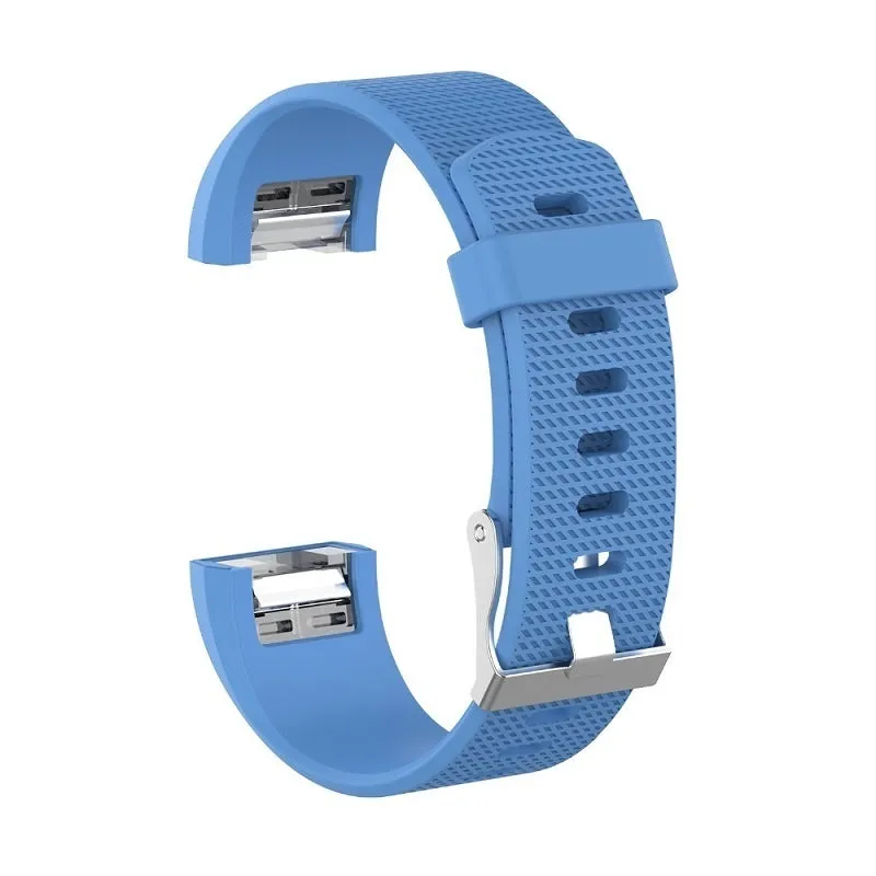 Fitbit Charge 2 Silikonarmband (Himmelblau)