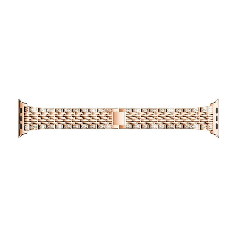 Absolut cool Universell Apple Metall und Strass armband