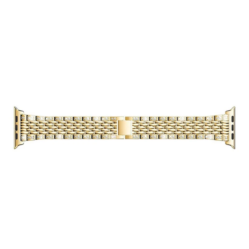 Absolut cool Universell Apple Metall und Strass armband