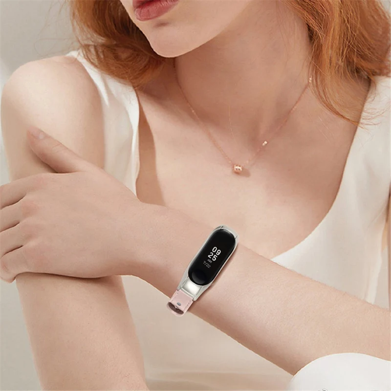 Modisch Samsung Galaxy Fit-e Echtes Leder armband
