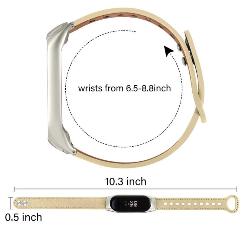 Modisch Samsung Galaxy Fit-e Echtes Leder armband