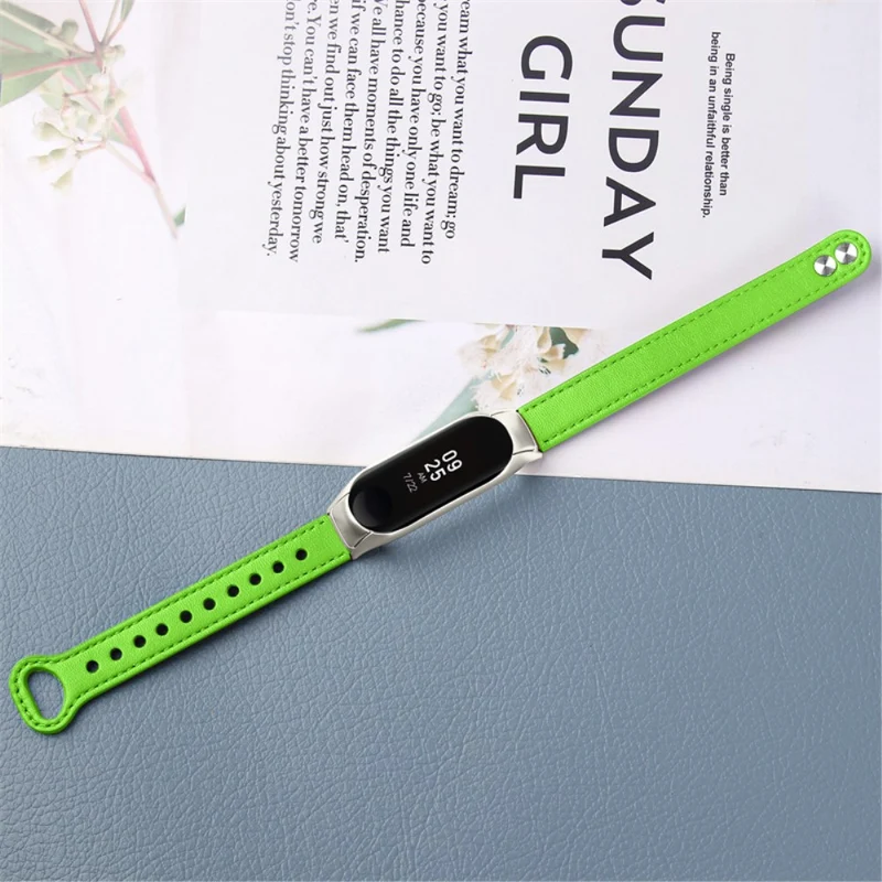 Modisch Samsung Galaxy Fit-e Echtes Leder armband