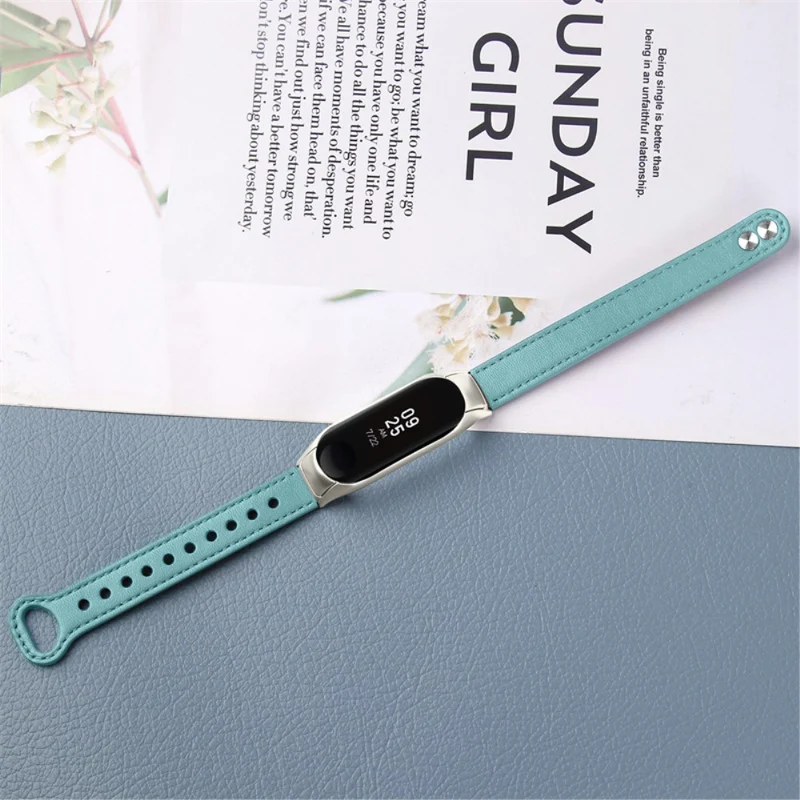 Modisch Samsung Galaxy Fit-e Echtes Leder armband