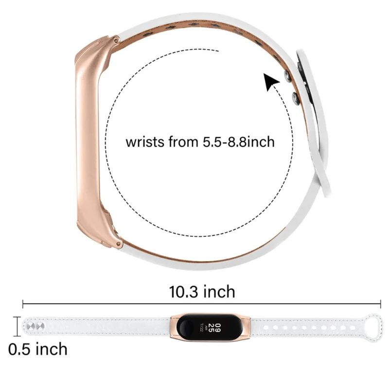 Xiaomi Mi Smart Band 6 / Xiaomi Mi Band 5 Echtes Leder armband