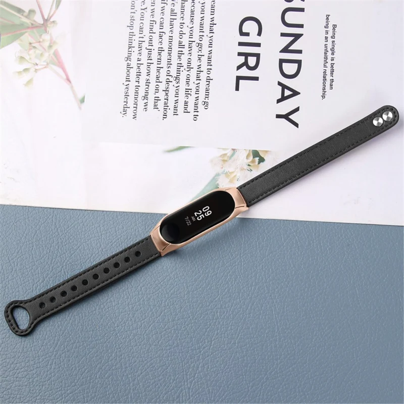 Xiaomi Mi Smart Band 6 / Xiaomi Mi Band 5 Echtes Leder armband
