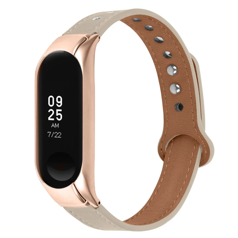 Xiaomi Mi Smart Band 6 / Xiaomi Mi Band 5 Echtes Leder armband