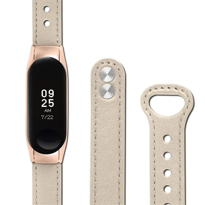 Xiaomi Mi Smart Band 6 / Xiaomi Mi Band 5 Echtes Leder armband