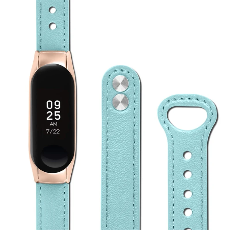 Xiaomi Mi Smart Band 6 / Xiaomi Mi Band 5 Echtes Leder armband