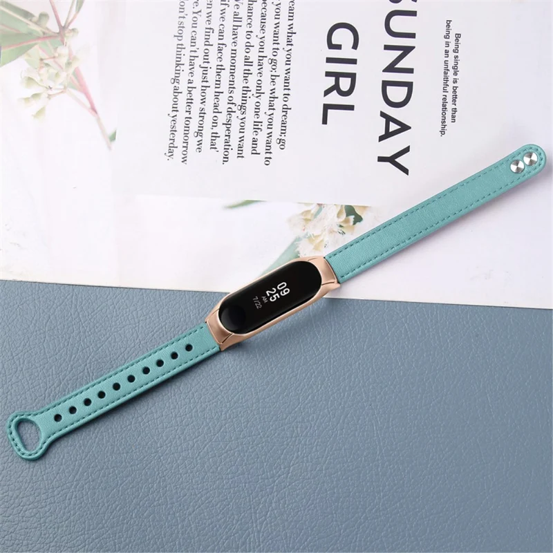 Xiaomi Mi Smart Band 6 / Xiaomi Mi Band 5 Echtes Leder armband
