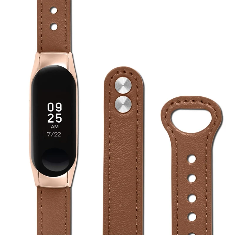 Xiaomi Mi Smart Band 6 / Xiaomi Mi Band 5 Echtes Leder armband