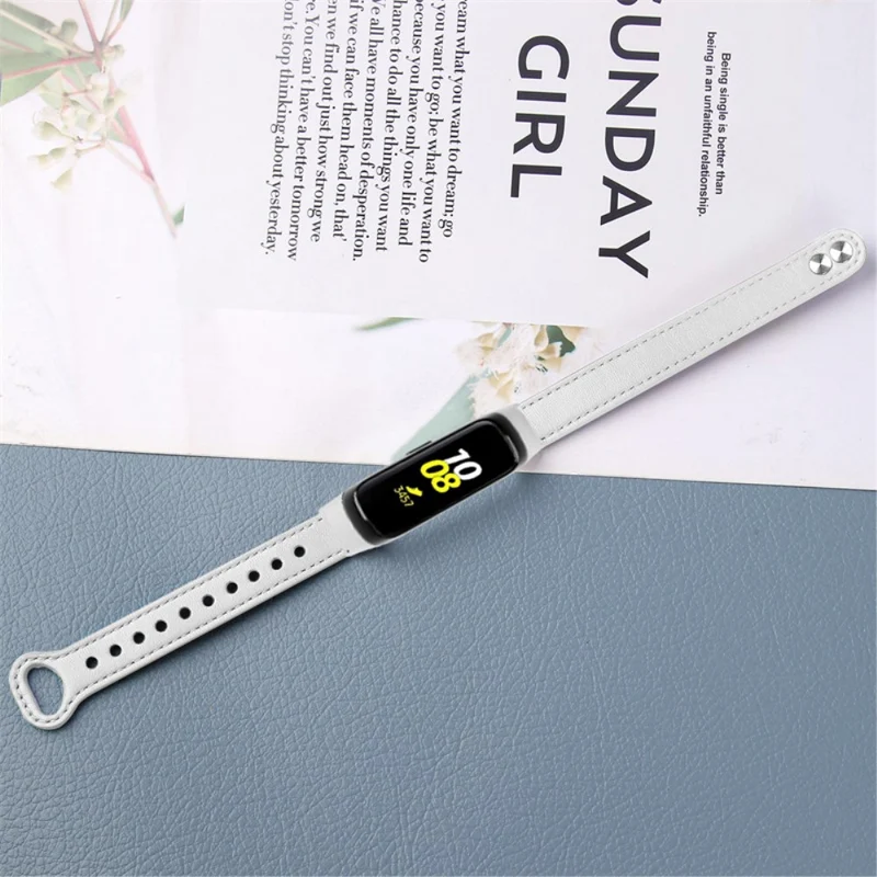 Sehr gut Samsung Galaxy Fit Echtes Leder armband