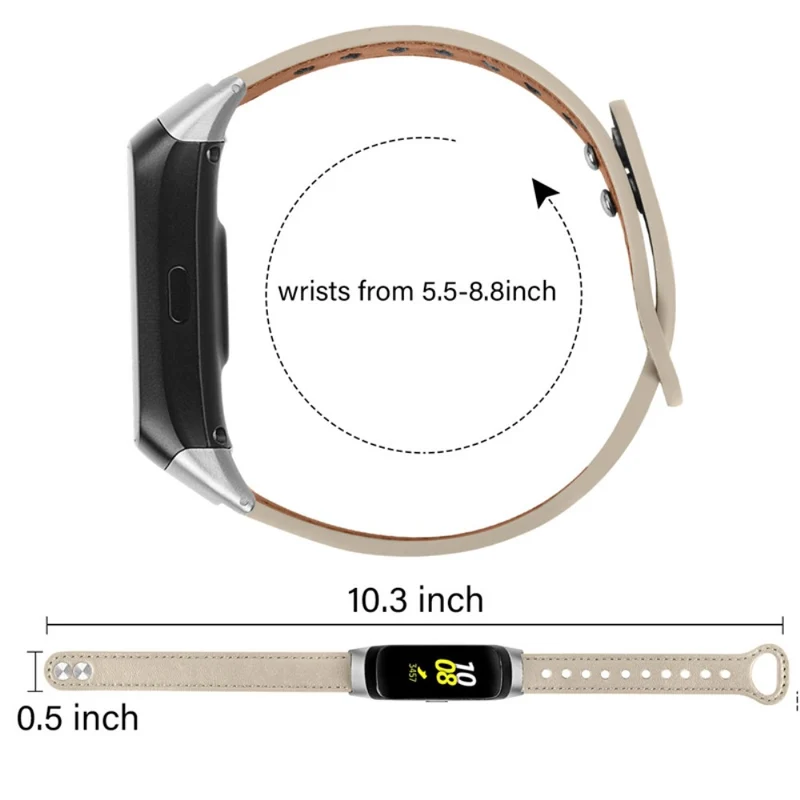 Sehr gut Samsung Galaxy Fit Echtes Leder armband
