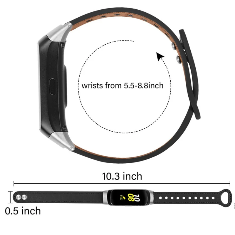 Sehr gut Samsung Galaxy Fit Echtes Leder armband
