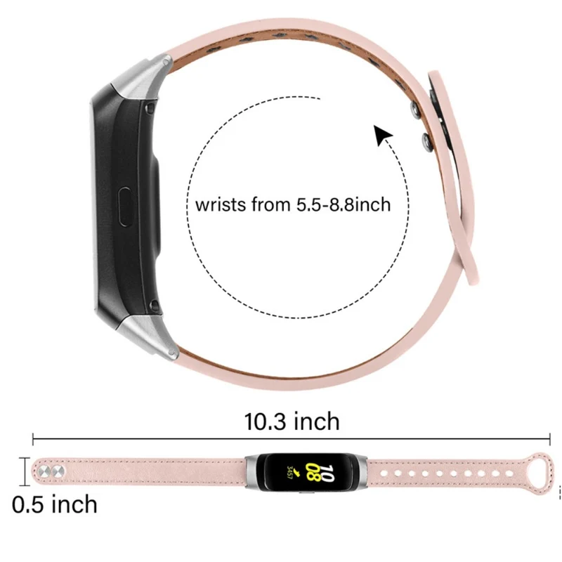 Sehr gut Samsung Galaxy Fit Echtes Leder armband