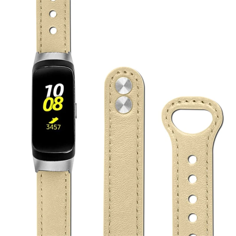 Sehr gut Samsung Galaxy Fit Echtes Leder armband