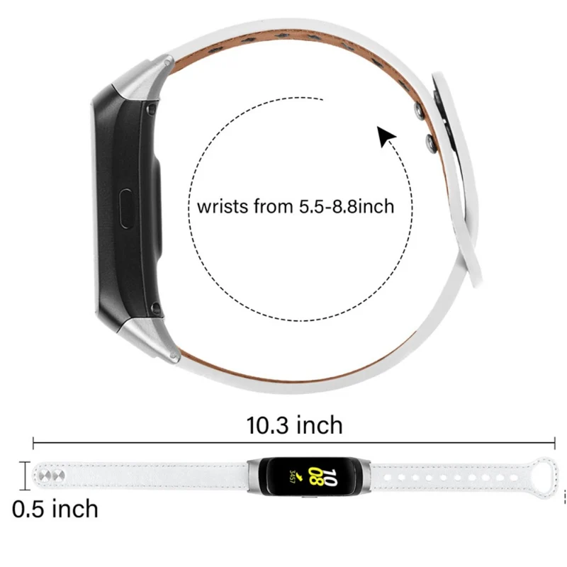 Sehr gut Samsung Galaxy Fit Echtes Leder armband