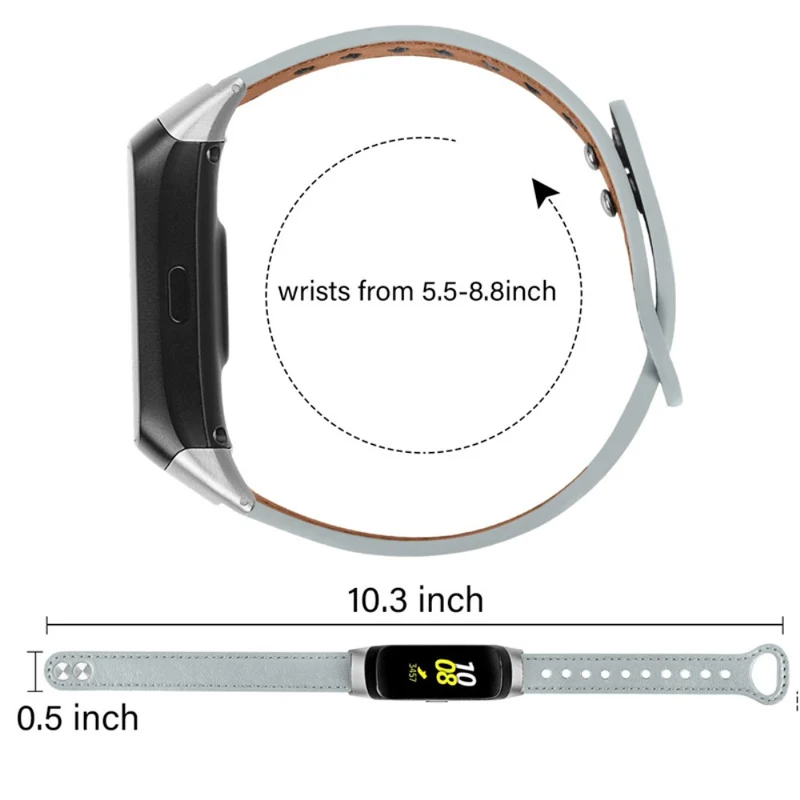 Sehr gut Samsung Galaxy Fit Echtes Leder armband