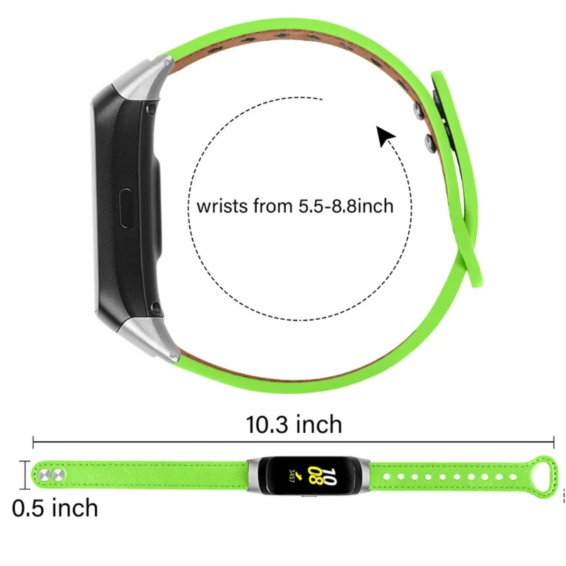 Sehr gut Samsung Galaxy Fit Echtes Leder armband