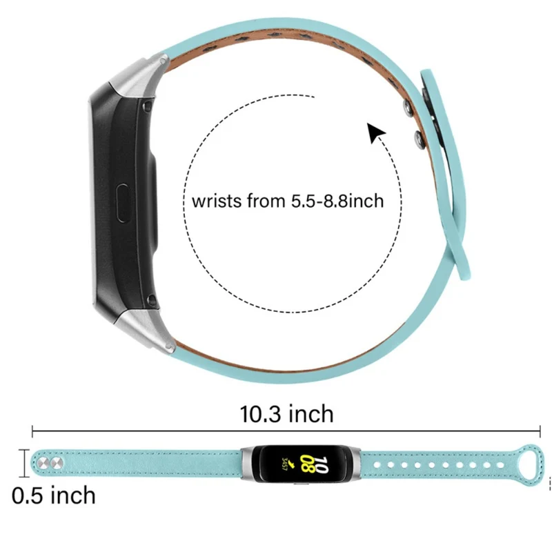 Sehr gut Samsung Galaxy Fit Echtes Leder armband