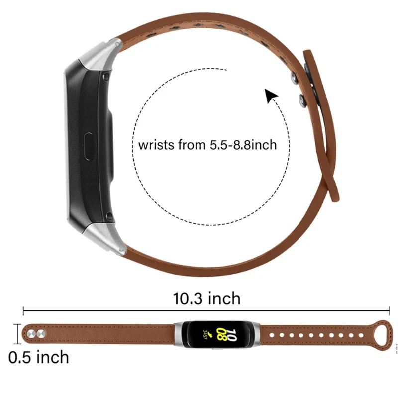 Sehr gut Samsung Galaxy Fit Echtes Leder armband
