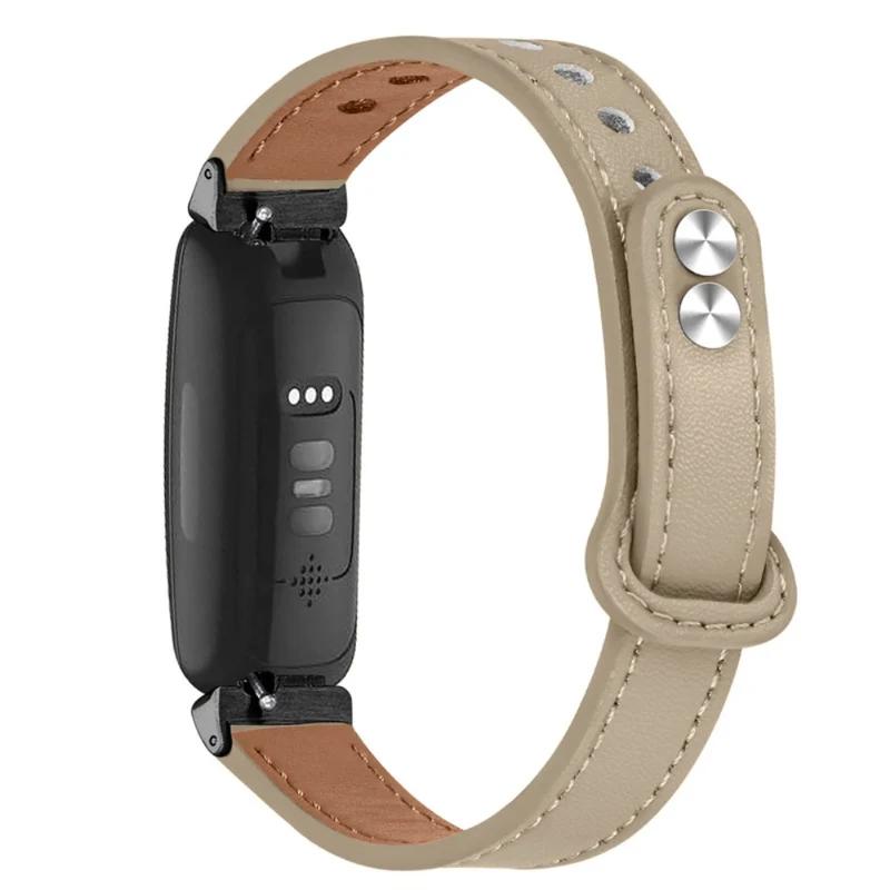 Cool Fitbit Inspire 2 / Fitbit Ace 2 Echtes Leder armband