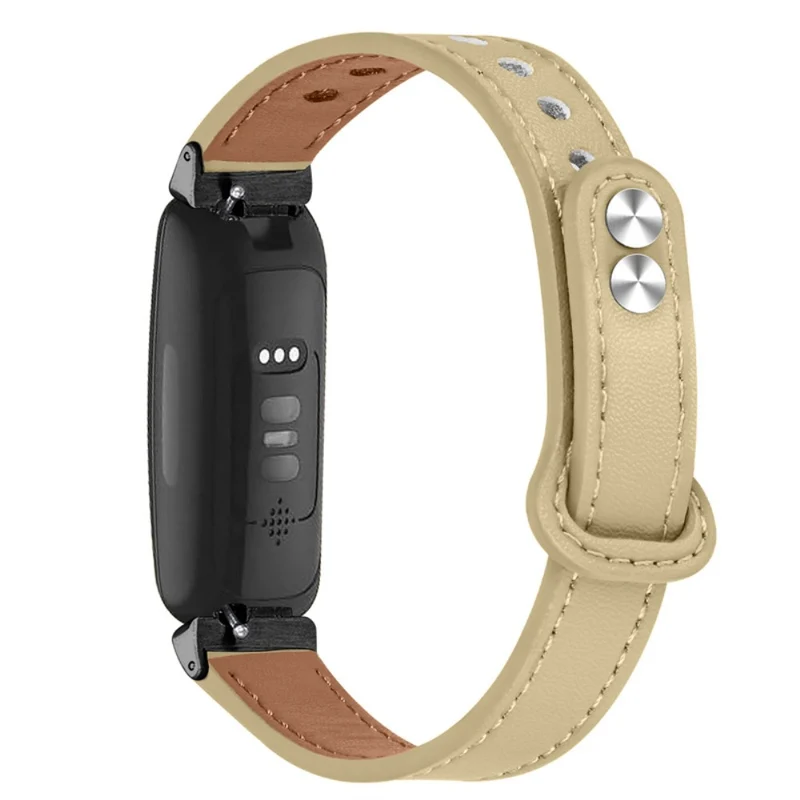 Cool Fitbit Inspire 2 / Fitbit Ace 2 Echtes Leder armband