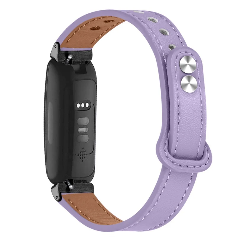 Cool Fitbit Inspire 2 / Fitbit Ace 2 Echtes Leder armband