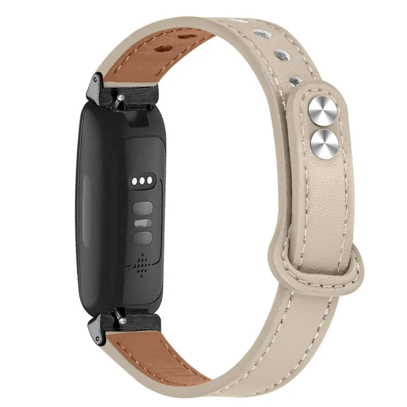 Cool Fitbit Inspire 2 / Fitbit Ace 2 Echtes Leder armband