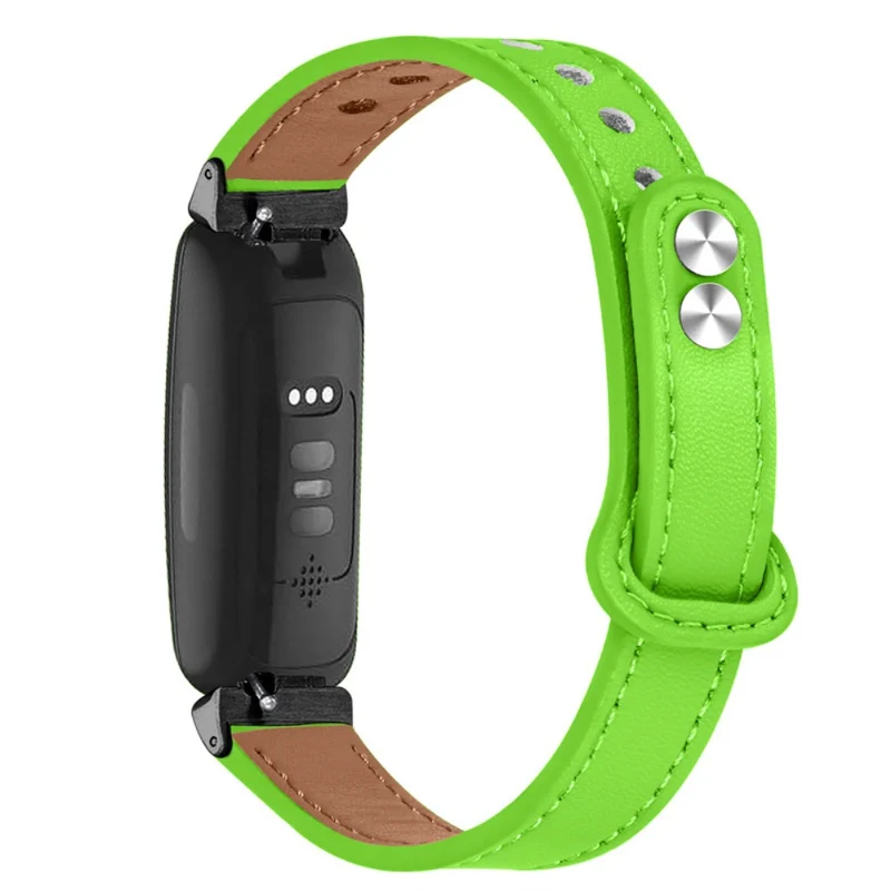 Cool Fitbit Inspire 2 / Fitbit Ace 2 Echtes Leder armband
