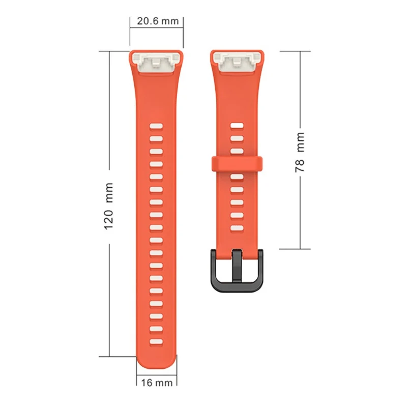 Modisch Huawei Band 6 Silikon / TPU armband