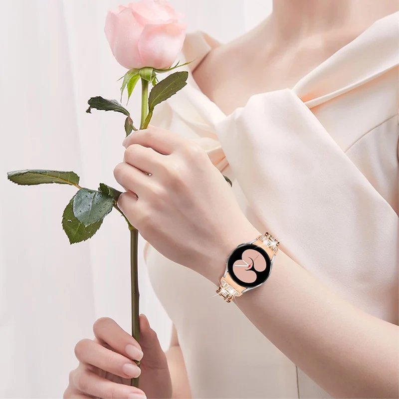Samsung Galaxy Watch 3 (41mm) / Samsung Galaxy Watch (42mm) Metall und Strass armband