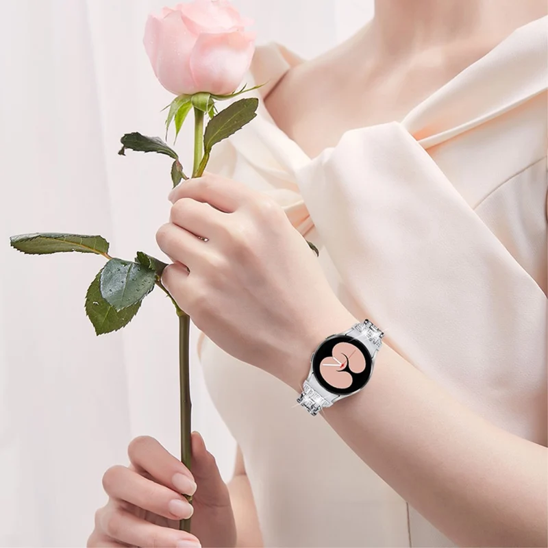 Samsung Galaxy Watch 3 (41mm) / Samsung Galaxy Watch (42mm) Metall und Strass armband