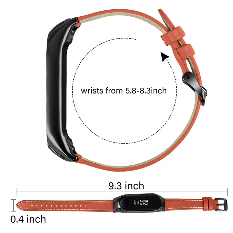 Mega fantastisch Xiaomi Mi Band 7 Echtes Leder armband