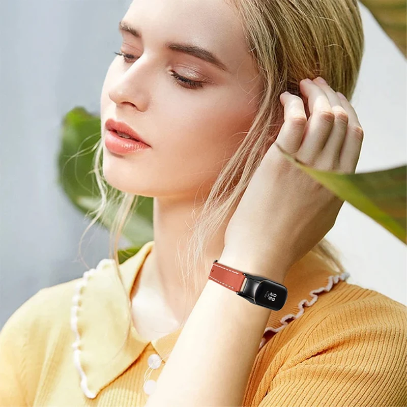 Mega fantastisch Xiaomi Mi Band 7 Echtes Leder armband
